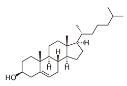 cholesterol structuur