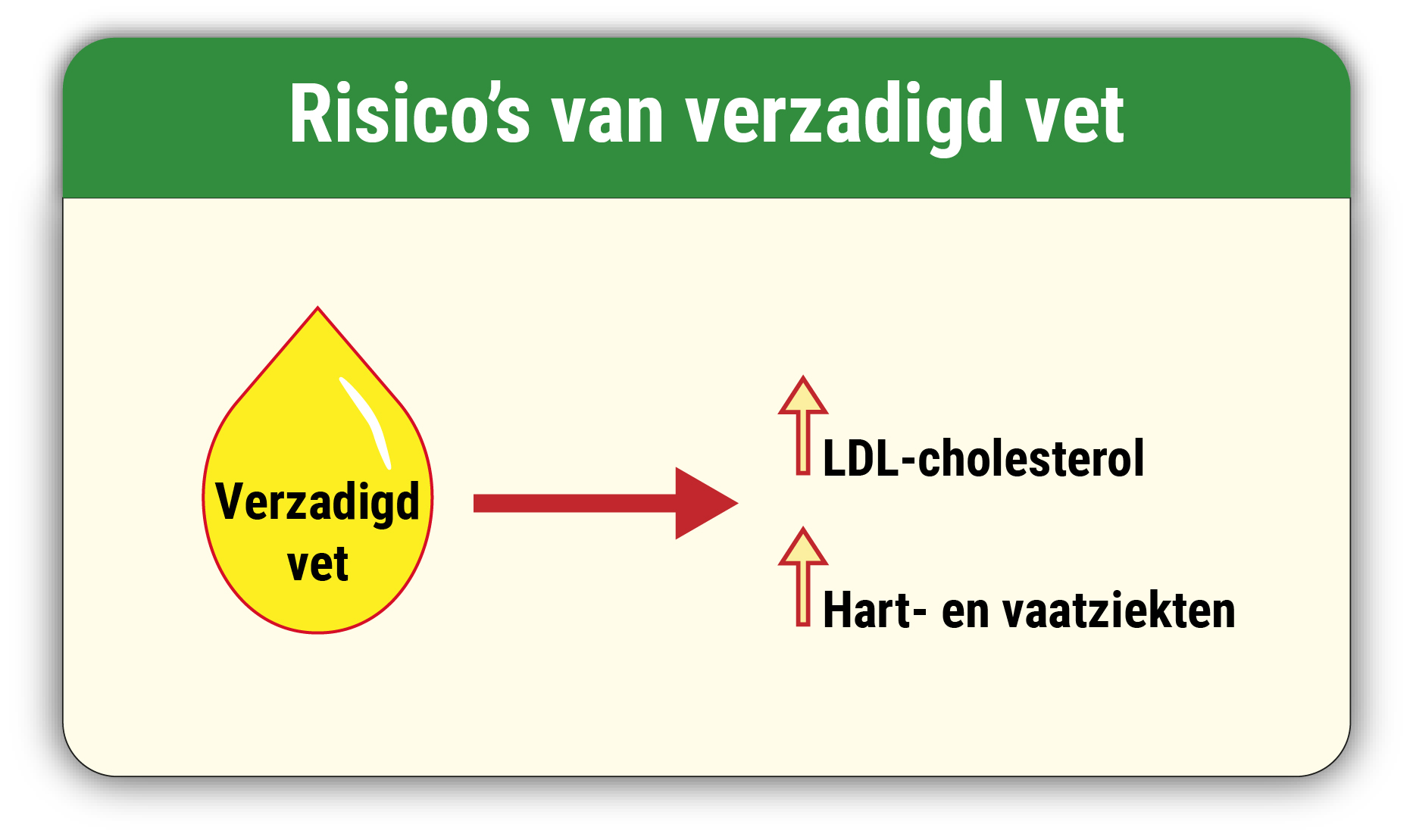 Verzadigd vet gevaren